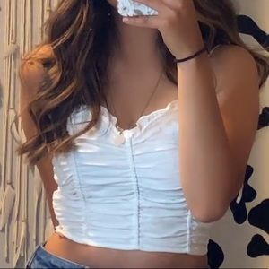 CUTE CORSET STYLE CROPTOP